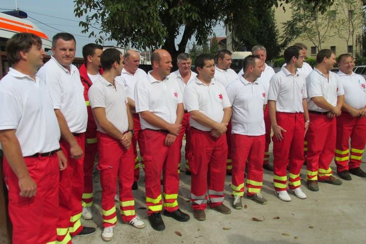 Átadták Csornán a felújított mentőállomást