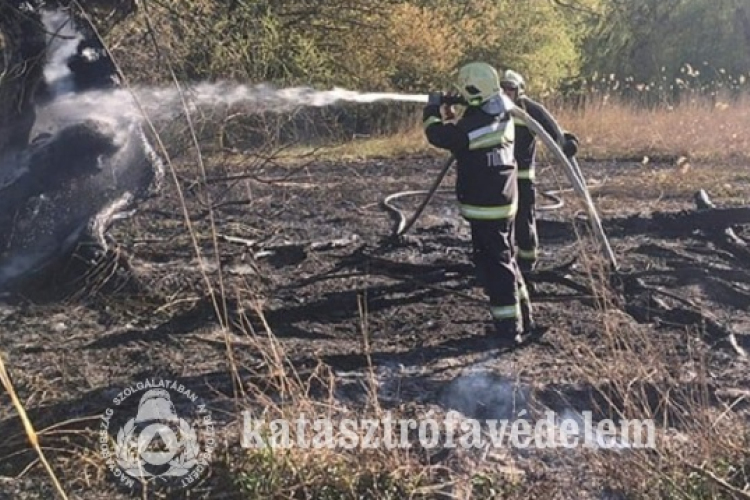 Huszonhárom szabadtéri tűzesetben három hektárnyi terület égett már le a megyében