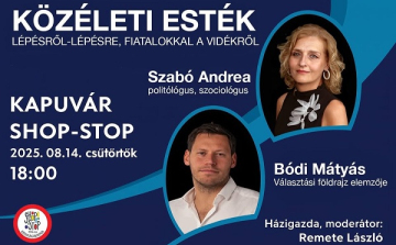 Lépésről lépésre, a fiatalokkal a vidékről