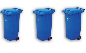 Változik Beledben a szelektív hulladékgyűjtő kék kukák szállítási ideje
