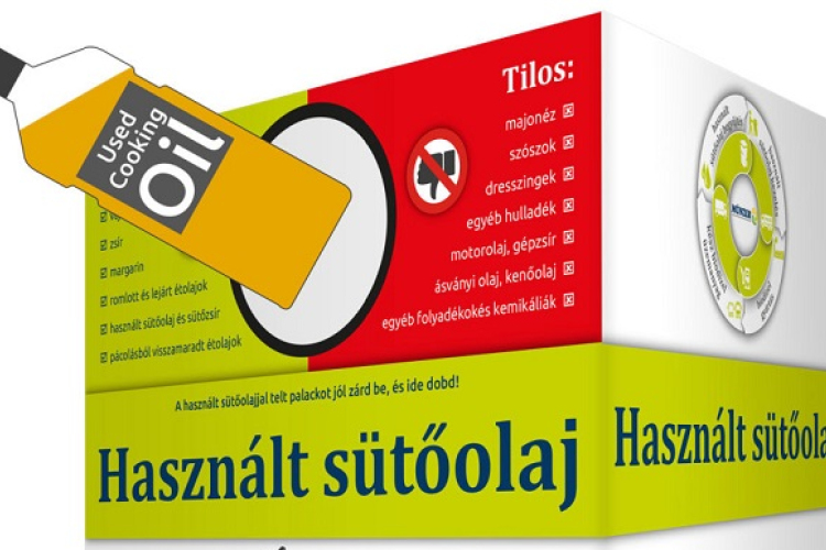 Használt sütőolaj begyűjtés már Kapuváron is