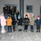 Adventi gyertyagyújtás Szanyban.