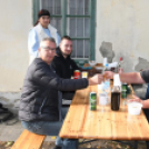 Őszi mulatság Szanyban a kastély udvarán.