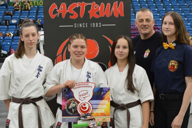 Európa bajnoki bronzérmet nyert a kapuvári karatés