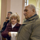 Jubiláló házaspárok ünnepi szentmiséje Szanyban.