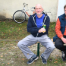 Őszi mulatság Szanyban a kastély udvarán.