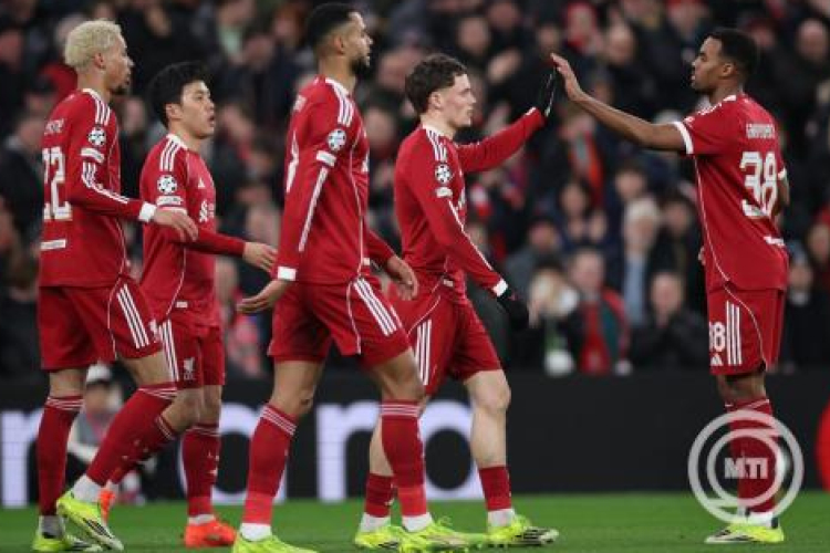 Bajnokok Ligája - Szoboszlaiék kiütéses sikerrel jutottak nyolcaddöntőbe