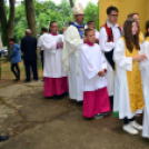 Szany, búcsú délelőtt a Szent Anna kápolnánál