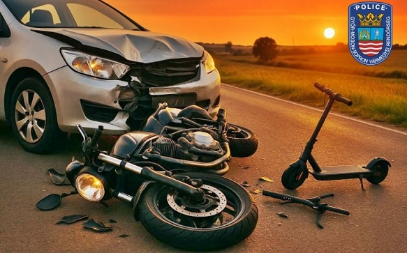 A motoros szinte mindig sérül