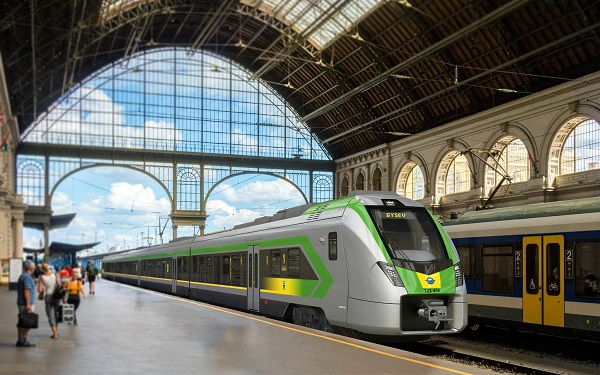 Így néznek majd ki a GYSEV InterCity-motorvonatai