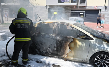 Mi a teendő, ha kigyullad egy elektromos autó?