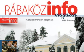 Megjelent a RábaközINFÓ magazin decemberi száma