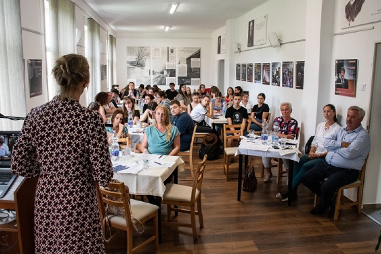 Művelődésszervező szakos egyetemisták látogatása a Rábaközben