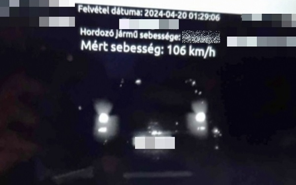 A megengedett sebesség duplájával ment a Speedmaraton megyei nyertese