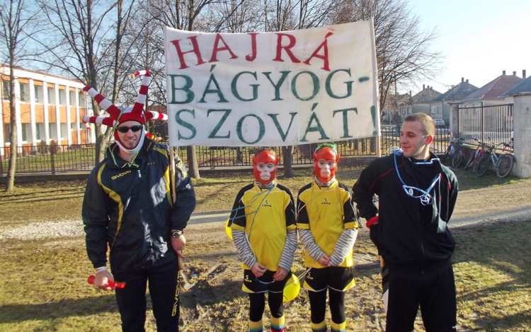 Óévbúcsúztató kocogás Bágyogszováton