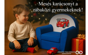 Mesés karácsonyi ajándék a rábaközi gyerekeknek