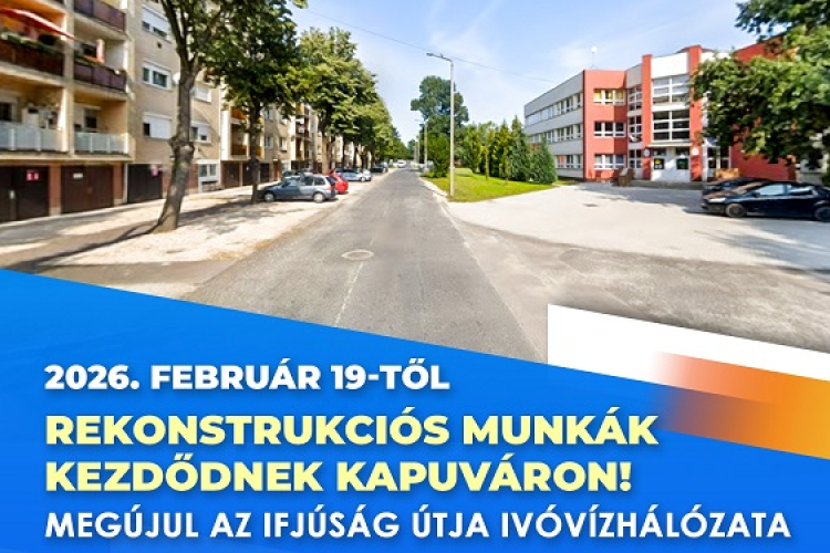 Másfél hónapig forgalomkorlátozásra számíthatnak Kapuváron