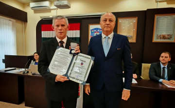 Kitüntették Horváth Istvánt Kapuváron