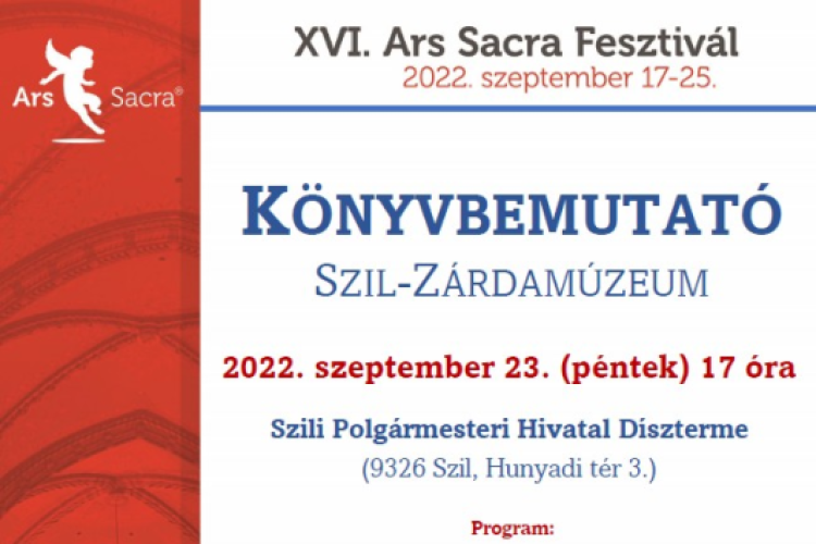 Szil-Zárdamúzeum könyvbemutató. (2022.09.26.)