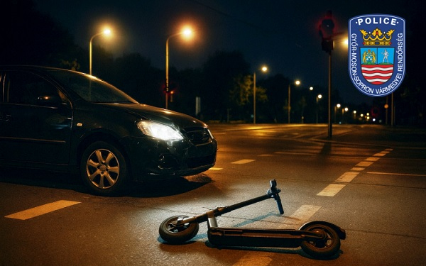 Egyre több a rollerbaleset a megyében
