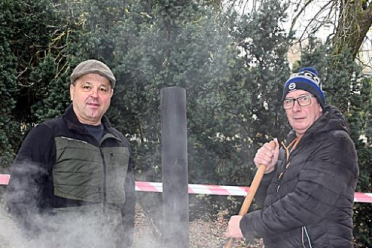 II. Falusi disznóvágás Szanyban.