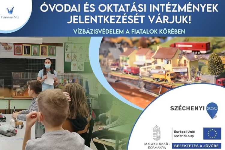 Ivóvízvédelmi foglalkozások óvodásoknak és iskolásoknak