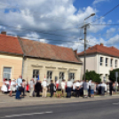 Dr. Kokas Klára zenepedagógus emléktáblájának megáldása Szanyban