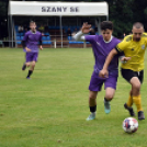 Szany-Rábatamási 1:1 (0:1) labdarúgó mérkőzés.