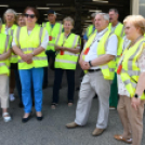 A nyugdíjas dolgozók látogatása Szanyban az Interfa Bútoripari kft-nél. (2026. 05.28.)