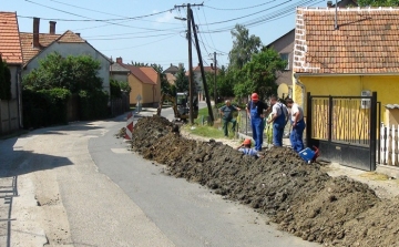 Felújítják a Vargyas utcai vízvezetéket Kapuváron