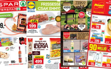 A héten a grillezésé a főszerep a szupermarketekben