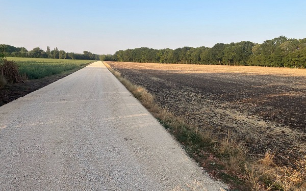 Külterületi utak felújítása Győrsövényházon
