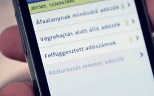 Mobilalkalmazással is kapcsolatba léphet az adóhivatallal