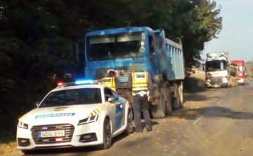 Semmi nem volt rendben a teherautó ellenőrzésekor