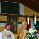 Képek a szanyi búcsú prográmjáról a  Szanyi Szent Anna kápolnánál.
