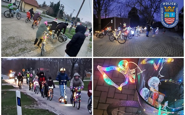 Fények két keréken Magyarkeresztúron