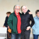 Őszi mulatság Szanyban a kastély udvarán.