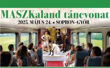 MASZKaland táncvonat indul Sopronból Győrbe