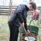 Sertést vágtak a Szany SE. labdarúgói.