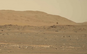 A NASA közzétette marsi helikopterének zümmögő hangját - VIDEÓ