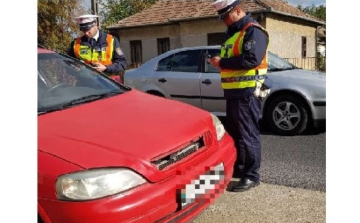 Közúti ellenőrzések a kampány jegyében