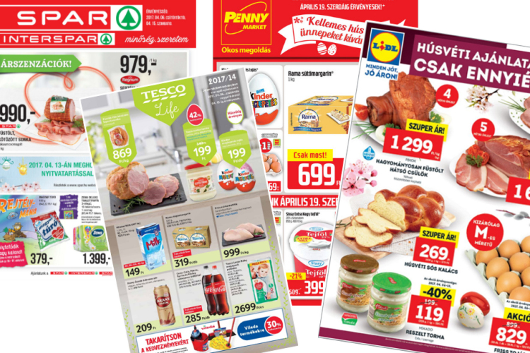 Húsvéti bevásárlás: ezek a termékek lesznek olcsóbbak