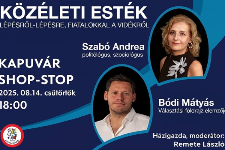 Lépésről lépésre, a fiatalokkal a vidékről