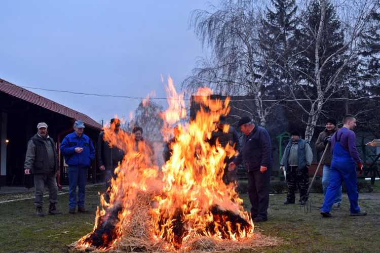 Disznóvágás Vásárosfalun