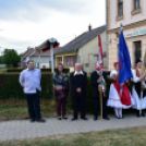 Megemlkékezés Szanyban a Kárpát- Haza- Emlékműnél a trianoni békediktátum 100. évfordulója alkalmából.