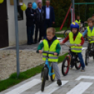 Kresz-Park átadása Szanyban a Kerekerdő Körzeti Óvodában