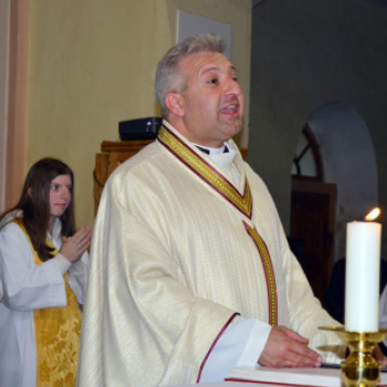 Utolsó vacsora előtti szentmise Szanyban