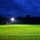 Sporttörténeti bajnoki labdarúgó mérkőzés Szanyban