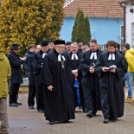 A Vásárosfalui leányegyház új templomának alapkő letétele