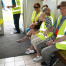 A nyugdíjas dolgozók látogatása Szanyban az Interfa Bútoripari kft-nél. (2026. 05.28.)